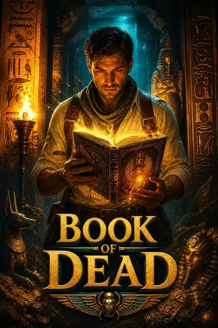 Book of Dead slot at Adjarabet