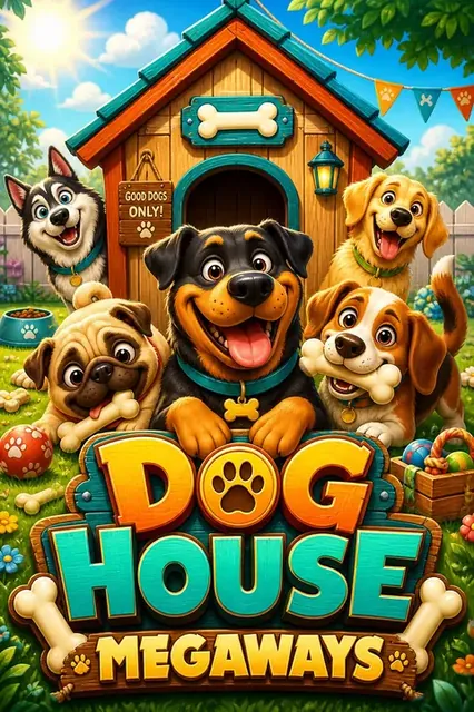 The Dog House slot at Adjarabet