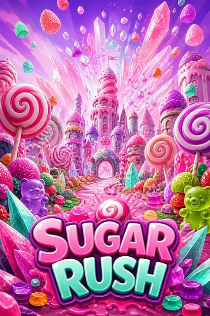 Sugar Rush slot at Adjarabet
