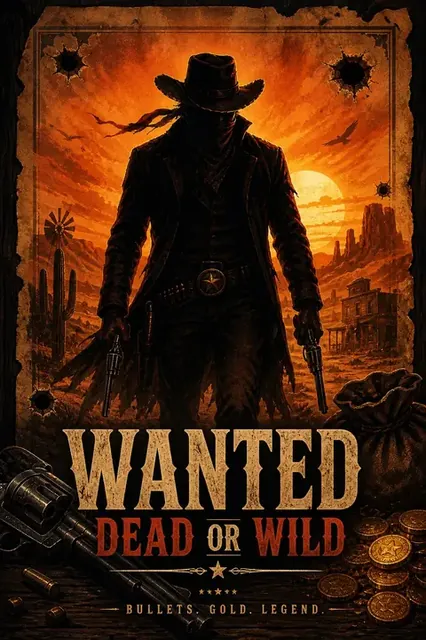 Wanted Dead or a Wild slot at Adjarabet