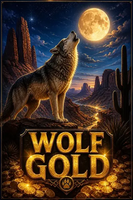 Wolf Gold slot at Adjarabet